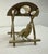 Metal Antique 19th Century Solid Gilt Bronze Bird Pen/ Pipe Holder Stand Statue 1800's For Sale - Image 7 of 15