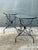Metal Vintage Sculptural Metal Demilune Console Tables - A Pair For Sale - Image 7 of 13