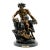 Large Late 19th Century Bronze Satyr Group in the Manner of Clodion on Marble Base For Sale