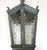 Antique Traditional Bronze Wavy Glass Pendant Light For Sale In New York - Image 6 of 11