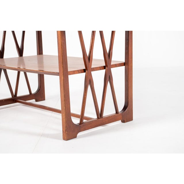 Mid-Century Modern Wooden Coffee Table by A.A. Patijn for Zijlstra Joure, 1950s For Sale - Image 4 of 12