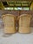Contemporary Pair of Vintage Michael Taylor Style Braided Rattan Wicker Lounge Armchairs For Sale - Image 3 of 12