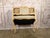 Camel Antique Venetian Rococo Pierced Bench Settee- Hand Carved Bleached Walnut For Sale - Image 8 of 17