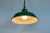 Industrial Green Enamel Factory Pendant Lamp, 1960s For Sale - Image 14 of 16