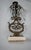 Bronze 1950s Hollywood Regency Bronze and Crystal Candelabra Pair on Marble Base. For Sale - Image 8 of 8