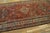 1890s Red Medallion Antique Persian Ghashghaie Carpet 5'6" X 11' Knotted Wool Rug Runner For Sale - Image 10 of 11