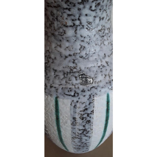 Vintage German Ceramic Vase with Geometric Patterns, 1960s, in Very Good conditions. Designed 1960 to 1969 This piece has...