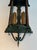 Pair of Green and Gold Patinated Wrought Iron Wall Lanterns For Sale - Image 11 of 12