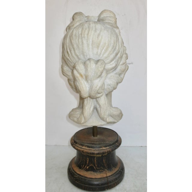 Stone Antique Grand Tour Marble of Goddess Late 18th Century For Sale - Image 7 of 8