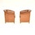 Wittmann Vintage Leather Chairs from Wittmann, 1980s, Set of 2 For Sale - Image 4 of 12