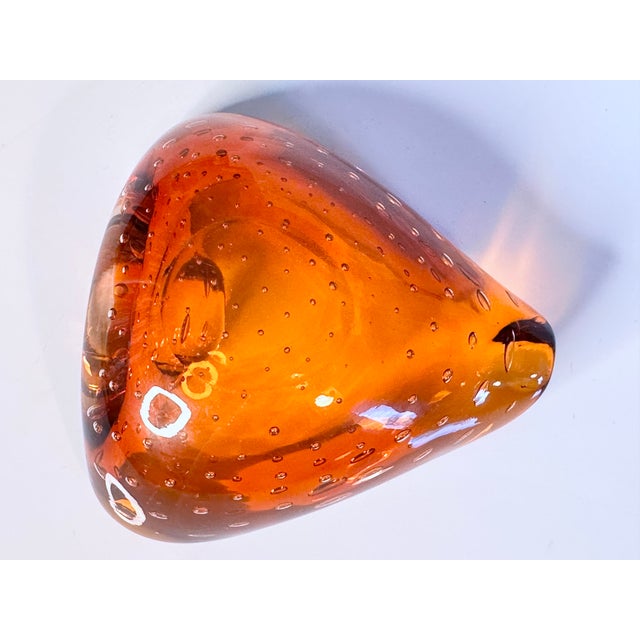 Small Bullicante Murano Glass Art Bowl or Ashtray by Carlo Scarpa for Venini, Italy, 1950s For Sale - Image 14 of 15