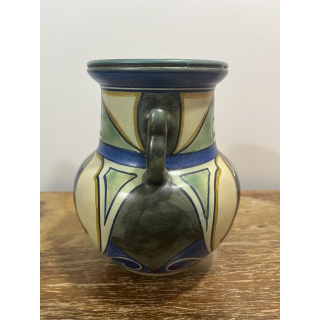 Damascus Amphora Vase from Plateelbakkerij Zuid-Netherlands, 1910s For Sale - Image 3 of 7