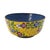 Chinese Cloisonné Enamel Bowl With Yellow Floral Exterior and Blue Interior For Sale In San Francisco - Image 6 of 13