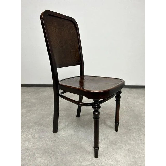 Wood Secession Dining Chair from Thonet, 1890s For Sale - Image 7 of 15
