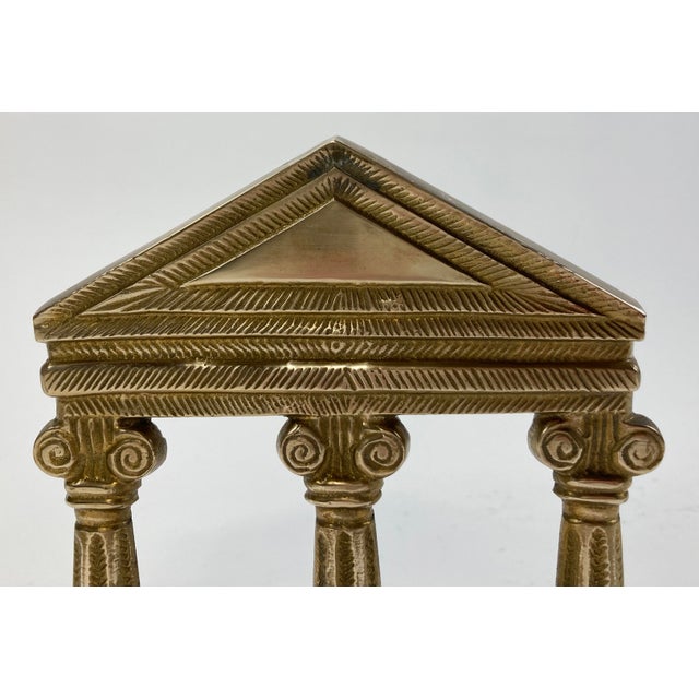 Vintage Brass Greek Ionic Column Bookends, a Pair Chairish