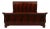 Hickory Chair Co Mahogany King Size Sleigh Bed For Sale