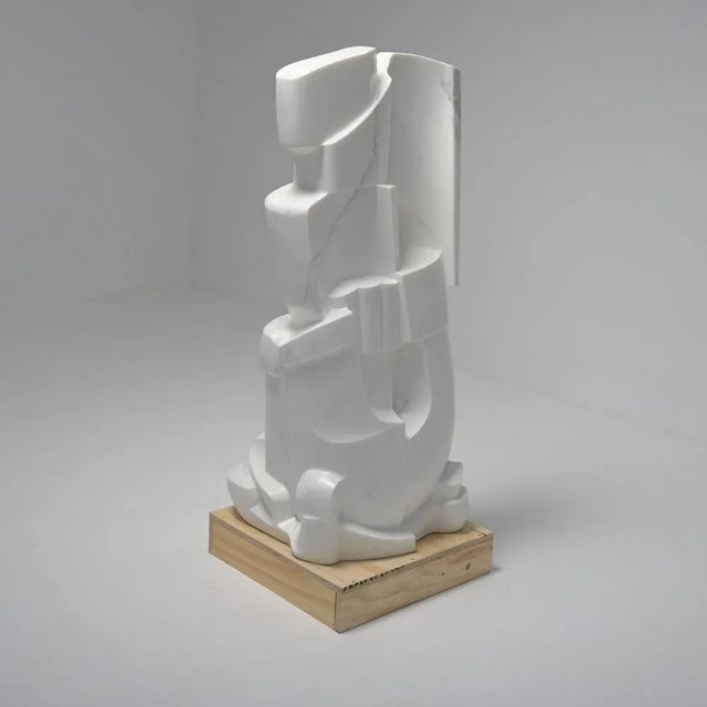 Jan Keustermans, Requiem 4 Abstract Sculpture, Marble For Sale - Image 17 of 18