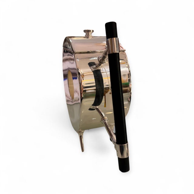 Antique Silver Circular Teapot by Christopher Dresser, 1890s For Sale - Image 4 of 8