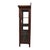 Wood Arts & Crafts Mission Oak 2 Door China Cabinet in the Manner of Stickley C1920 For Sale - Image 7 of 8
