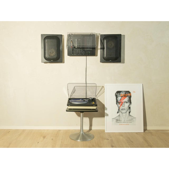 Braun director 308, ps 358 & l 308, dieter rams depth: 35 cm width: 114 cm height: 17 cm lautsprecher b 34 cm, h 46 cm, t...