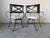 Vintage Shaver Howard Modernist Industrial Brushed Steel Armchairs – Pair For Sale - Image 4 of 12