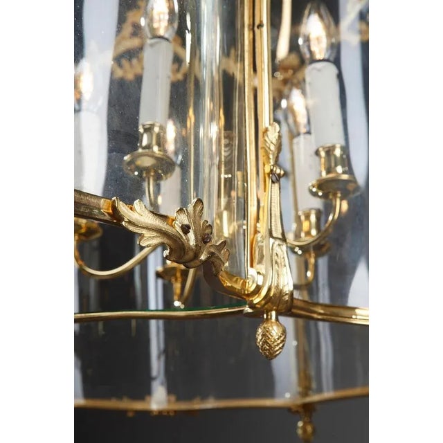 Large Entrance Hall Lantern, Château Léoube, Bormes For Sale - Image 18 of 18