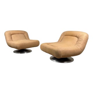 Mid-Century Modern Italian Lounge Armchairs, 1960s, Set of 2 For Sale