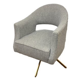Lulu & Georia Amaris Swivel Office Chair, Gray For Sale