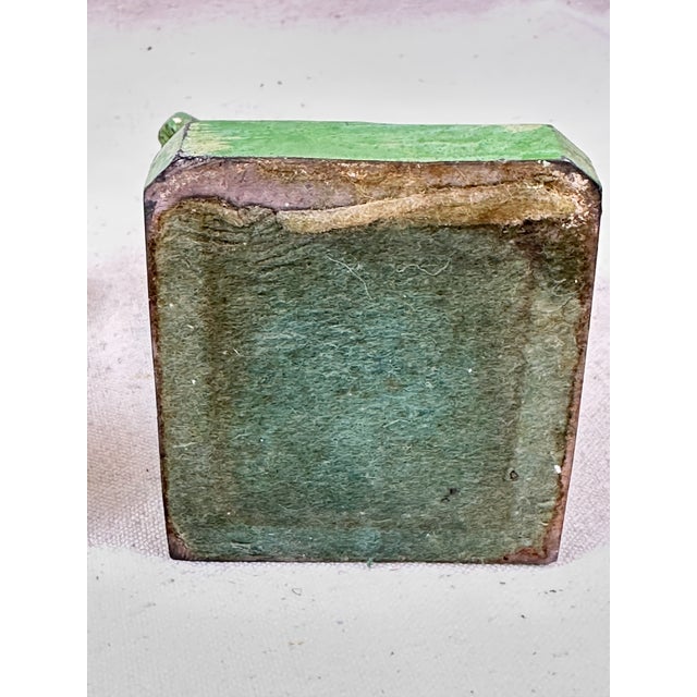 Antique 1920’s Cast Iron Bookends Depicting “Loie Fuller”-a Pair For Sale - Image 10 of 10