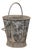 Antique French Oval Harvest or Water Bucket For Sale