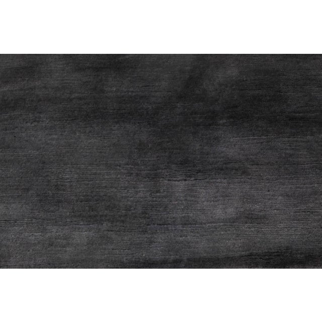 Modern Black Mohair Rug by Doris Leslie Blau For Sale In New York - Image 6 of 7
