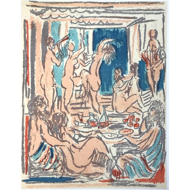 Artist: Andr? Cottavoz Country:? France Title: Untitled? V1-2 Medium: Original Lithograph Marks: Not signed not numbered...