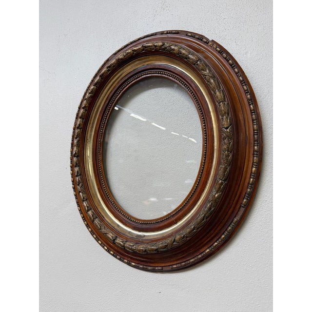 Baroque Oval Baroque Frame in Wood For Sale - Image 3 of 7