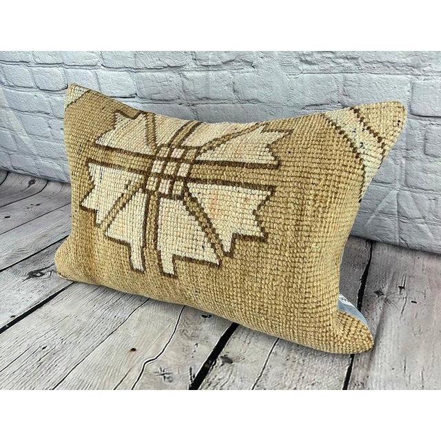 Vintage Pillow Case Turkish Rug Pillow Decorative Rug Pillow Dry cleaning only. PILLOW INSERT IS NOT INCLUDED