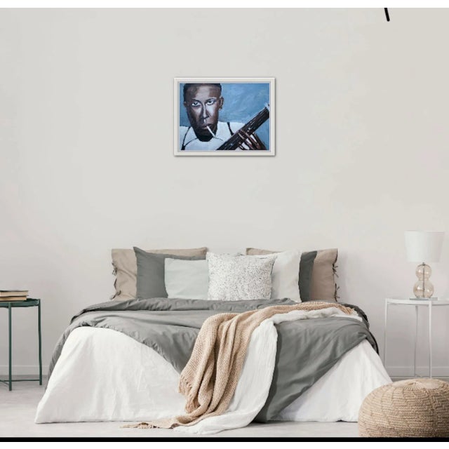 Contemporary Portrait African American Blues Musician 27 Club For Sale - Image 10 of 12