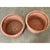 English Pair of 19th Century Terracotta Decorated Planters For Sale - Image 4 of 9