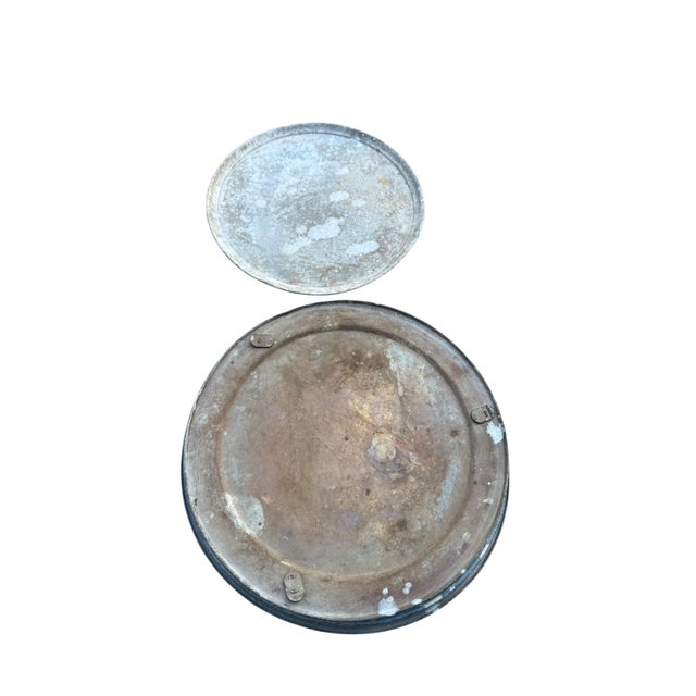 Metal Antique Birdcage Hendryx Company Blue Metal Wire For Sale - Image 7 of 12