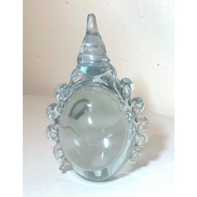 Up for sale is a wonderful vintage abstract art glass sculpture made and signed by John Bingham. It's blown by hand out of...