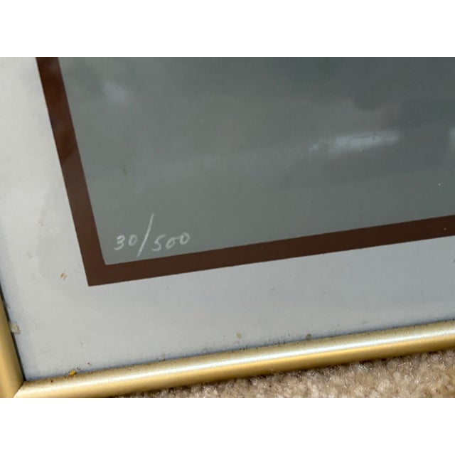 Postmodern 1980s Crescent City Classic Poster Design Original Serigraph Print For Sale - Image 3 of 4