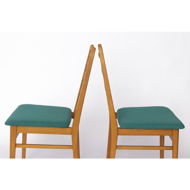 Vintage German Dining Chair with Beech Wood Frame, 1970s For Sale - Image 10 of 11