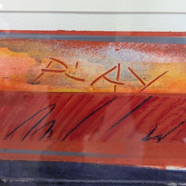 C. Gregory Gummersall 1989 Original Mixed Media Abstract For Sale In San Francisco - Image 6 of 6