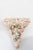 This is a whimsical pair of handcrafted wall brackets lavishly encrusted with an extraordinary assortment of natural...