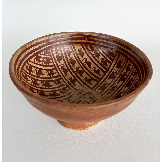 Pre-Columbian Nariño Decorated Footed Pottery Bowl Collection, Set of Four For Sale - Image 10 of 18