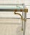 Mid-Century Maison Jansen Attributed Chrome and Brass Console Table For Sale In Los Angeles - Image 6 of 12