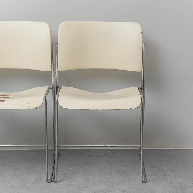 40/4 Chairs by David Rowland for GF Furniture, 1960s, Set of 6 For Sale - Image 3 of 12