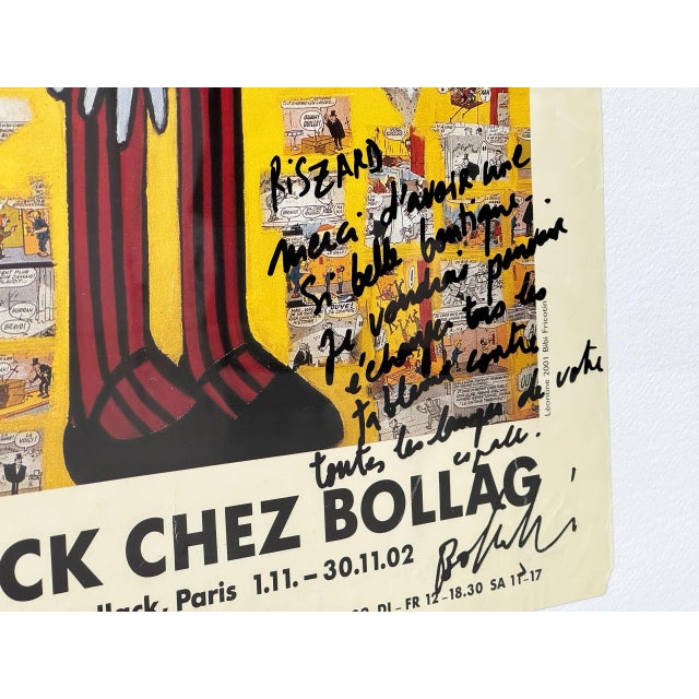 Framed Chez Bollag Exhibition Poster after Céleste Bollack, Zurich, 2002 For Sale - Image 13 of 17