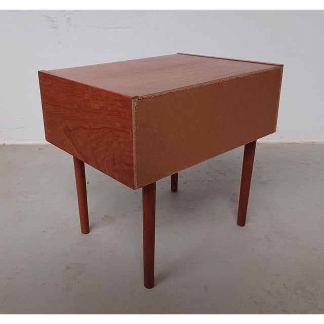 Fully Restored Danish Teak Nightstands, 1970s, Set of 2 For Sale - Image 6 of 9