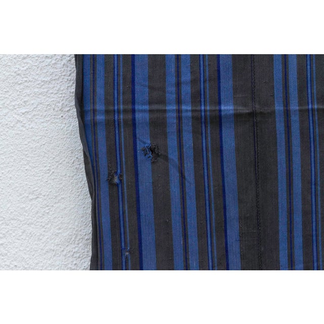 1960s Indava Indigo Mud Cloth For Sale - Image 5 of 7