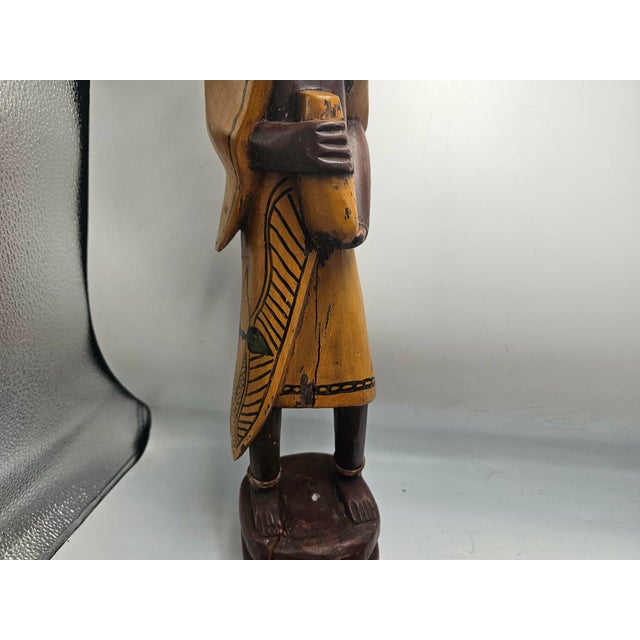 Masai Wooden Sculpture, 1960s For Sale - Image 4 of 11