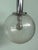 Vintage Industrial Italian Pendant Light in Pulegoso Glass Sphere, 1960s For Sale - Image 14 of 16